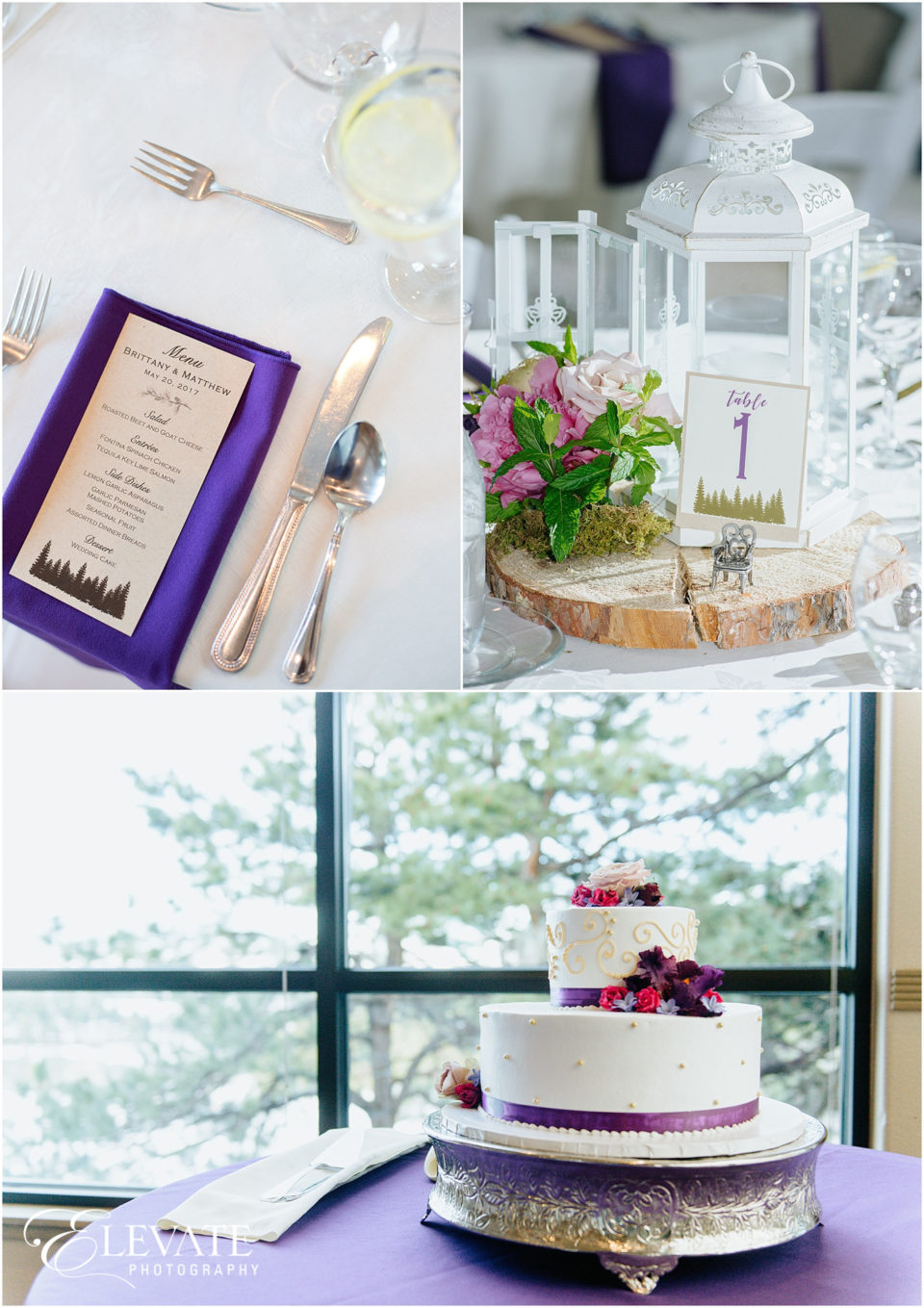 Purple Wedding Details