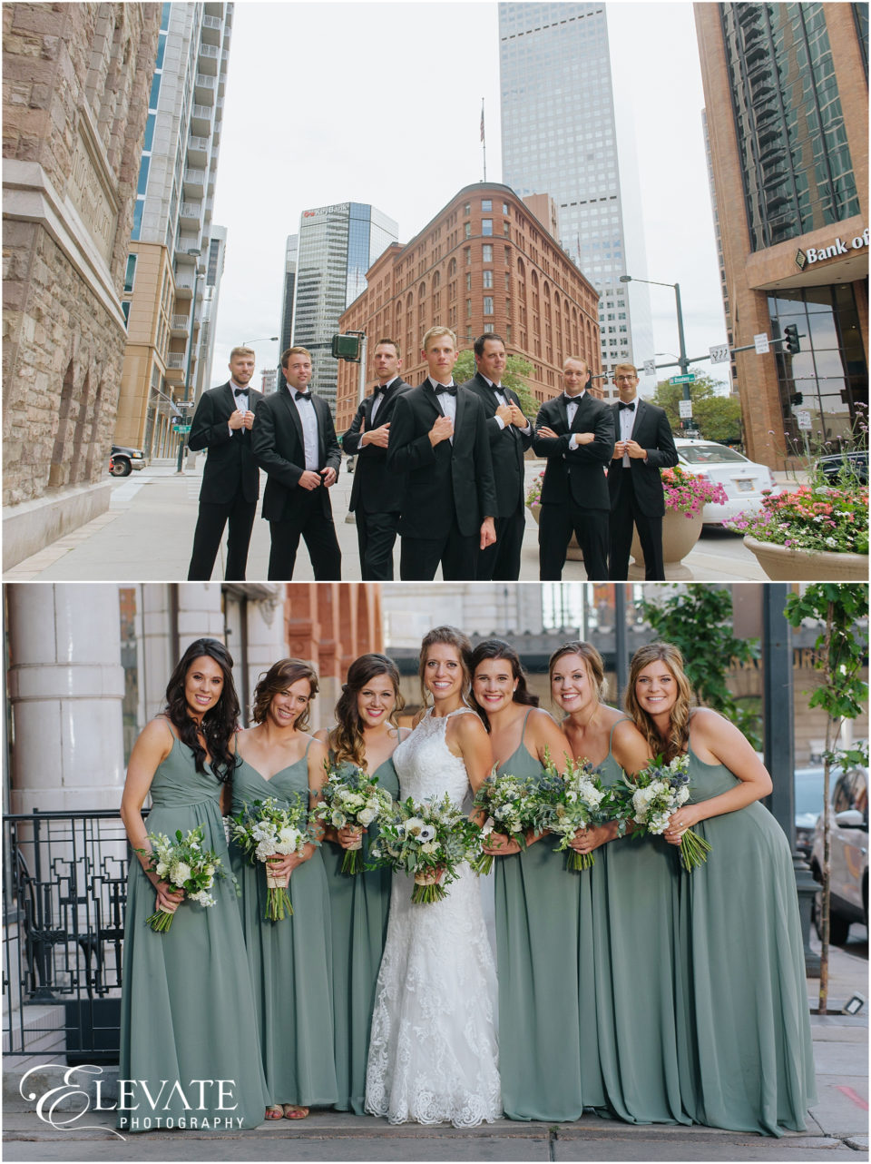 Downtown Denver Wedding Photos