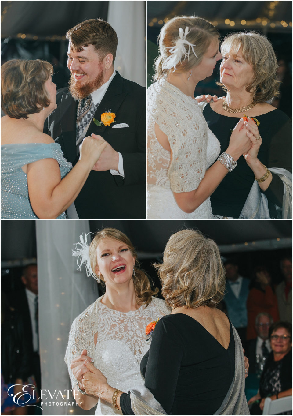 Wedding mom dances