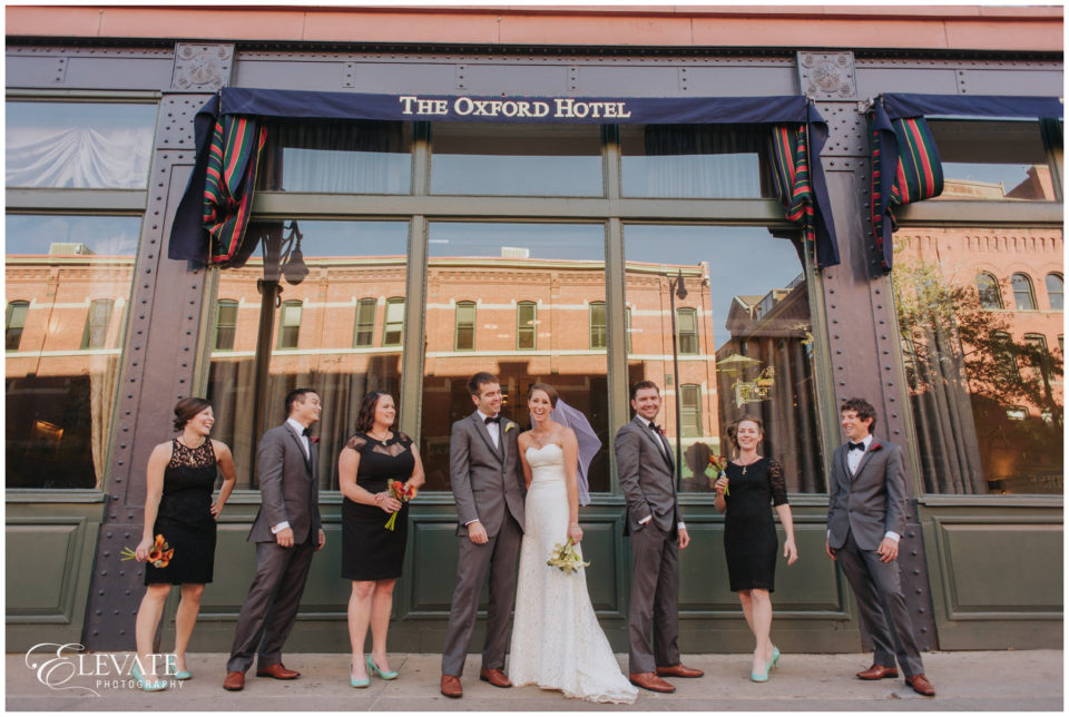 the oxford hotel wedding party