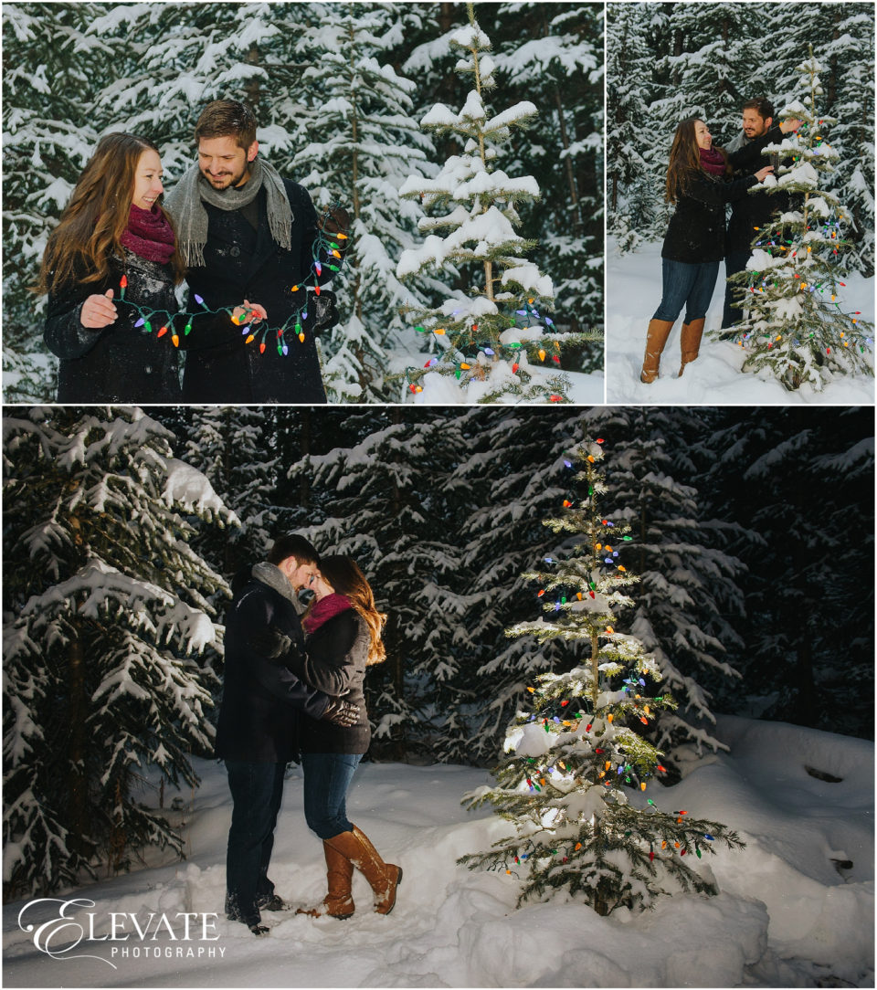 Breckenridge Winter Engagement Photos