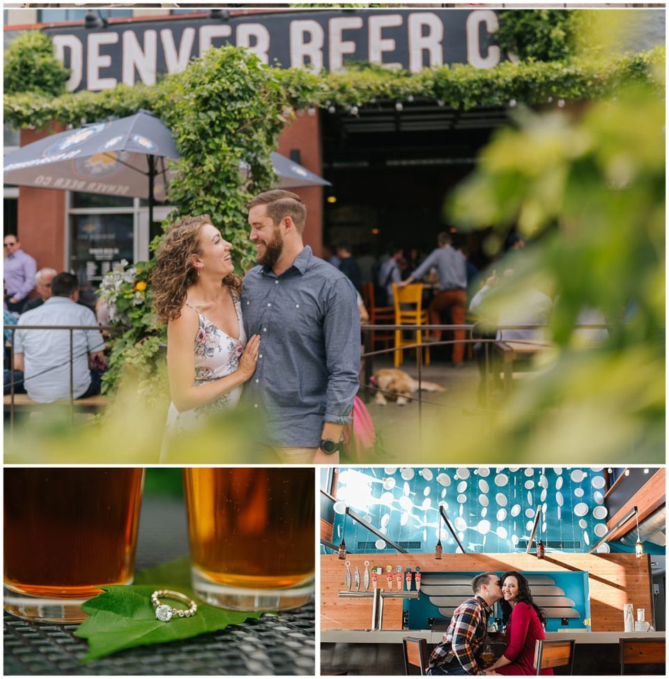 engagement at brewery