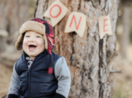 Lumberjack Themed Baby Photos