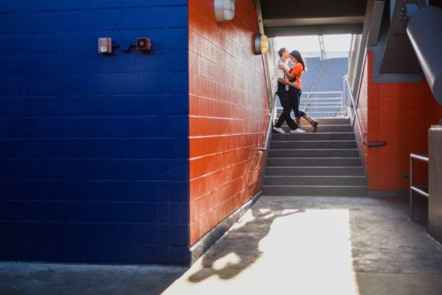 sports authority field at mile high engagement photos