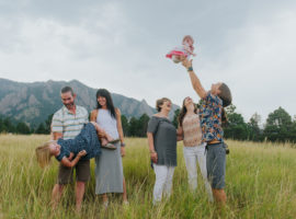 Boulder Flatirons Family Photos