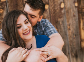 mountain engagement session