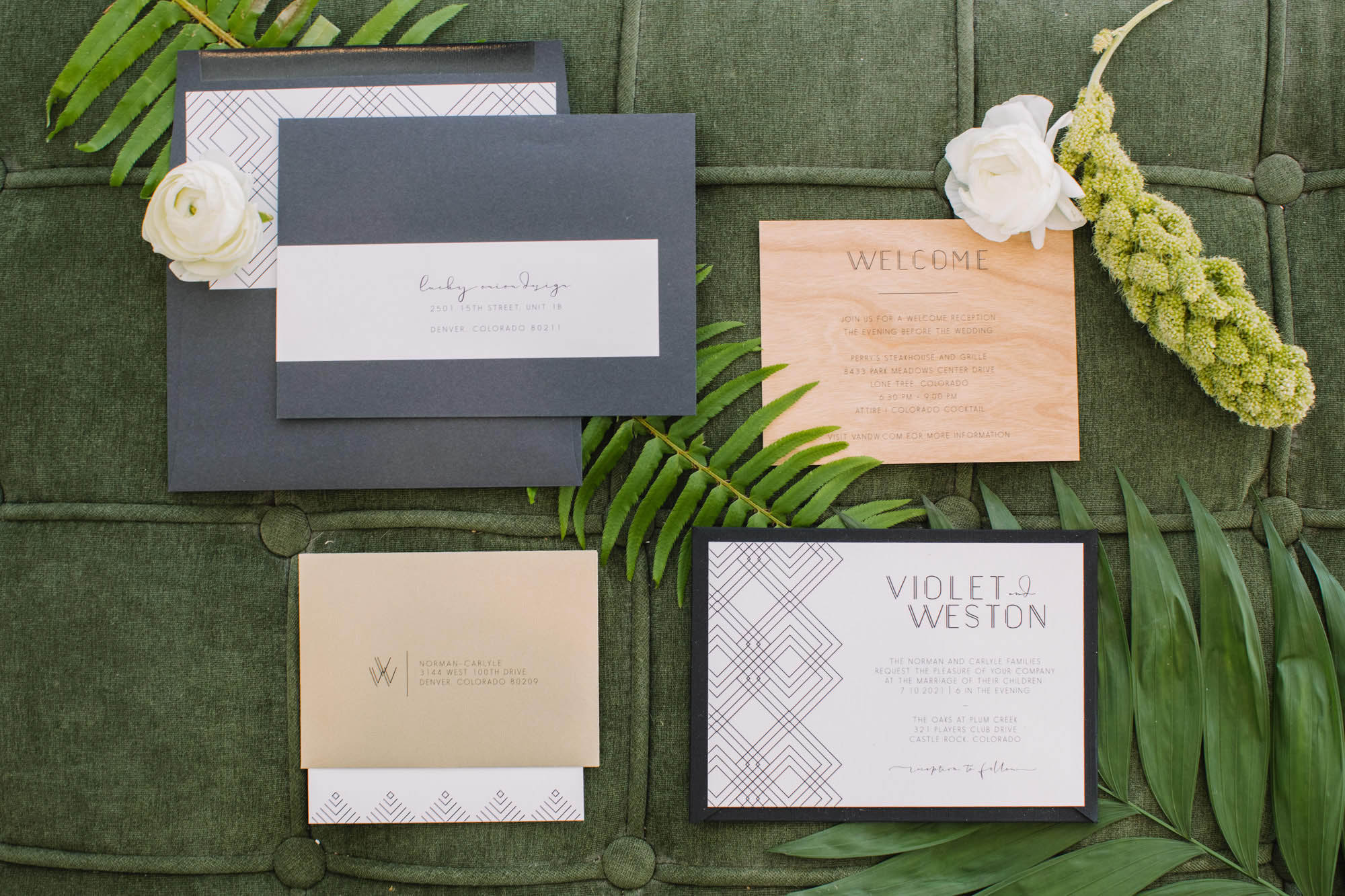 wedding stationery package