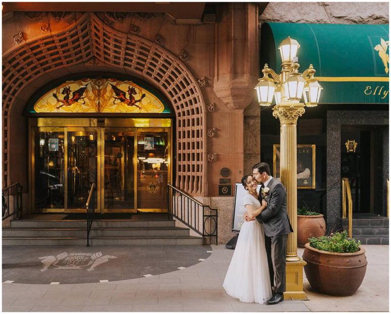 Emily + Matt | Our Lady of Mt Carmel + Brown Palace Hotel Wedding
