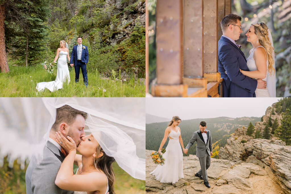 Wedding Day Portraits of Couples at their Blackstone Rivers Ranch Wedding