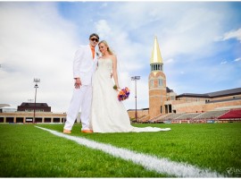 soccer wedding
