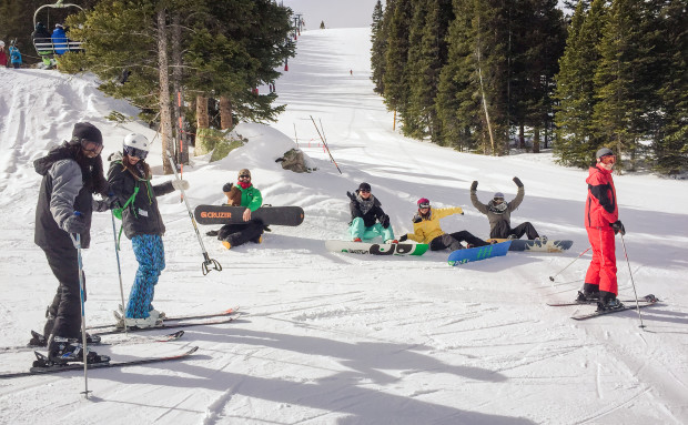 Elevate does Loveland Hooky Ski Day