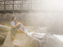 boulder creek engagement photos