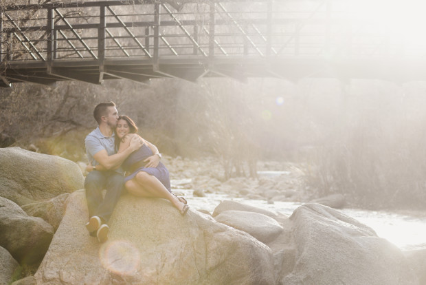 boulder creek engagement photos