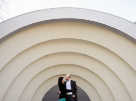 boulder amphitheater engagement photos