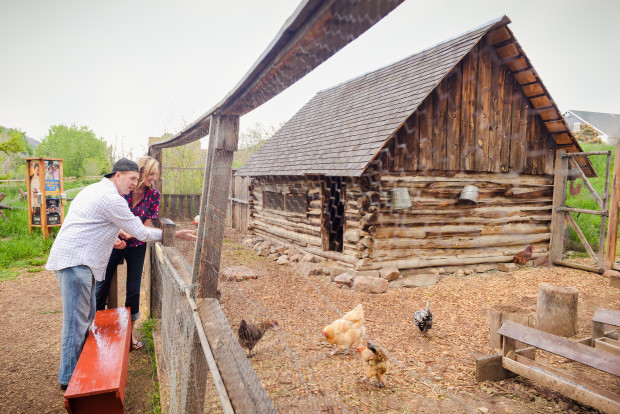 golden colorado engagement photos
