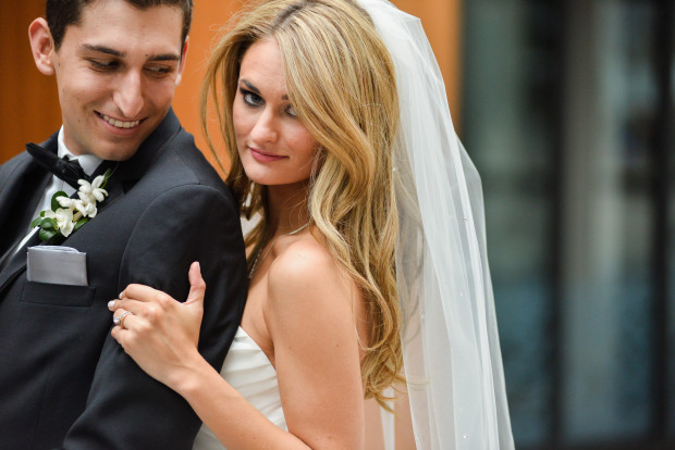 Grand Hyatt Pinnacle Club Wedding Photos downtown Denver at Millenium Bridge and Union Station