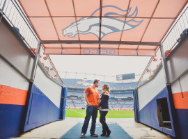 Broncos Stadium engagement Photos