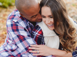 colorado fall engagement pictures