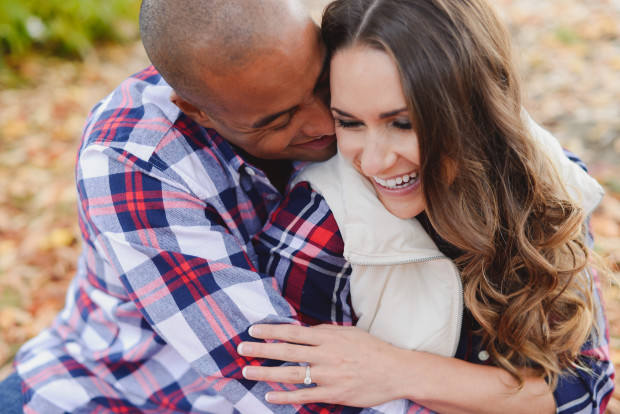 colorado fall engagement pictures