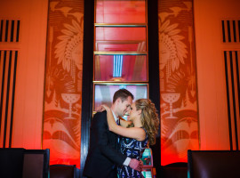 The Cruise Room at Oxford Hotel engagement photos
