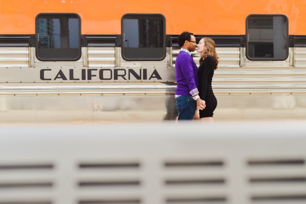 Denver Union Station Engagement Photos