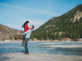 georgetown lake engagement photos