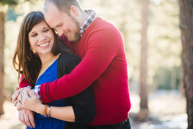Colorado Mountain Engagement photos