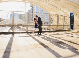 Denver Union Station Engagement Photos