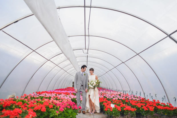 Blanc Wedding Photos Calabrese Greenhouse