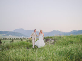 Spruce mountain guest ranch wedding photos