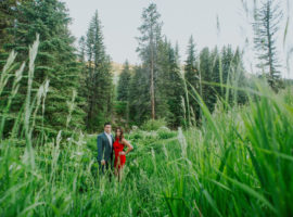 vail engagement photos