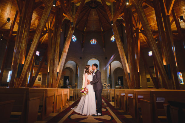 Our Lady of Loreto and Sanctuary Golf Club wedding photos