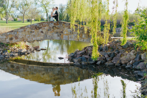 lakewood country club bridge willow sunset