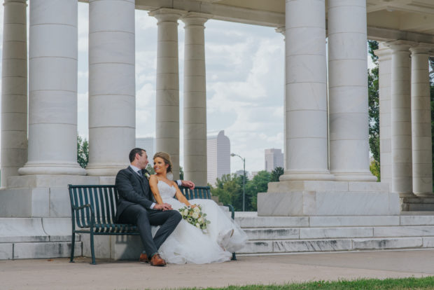 Cheesman Park Wedding Photos