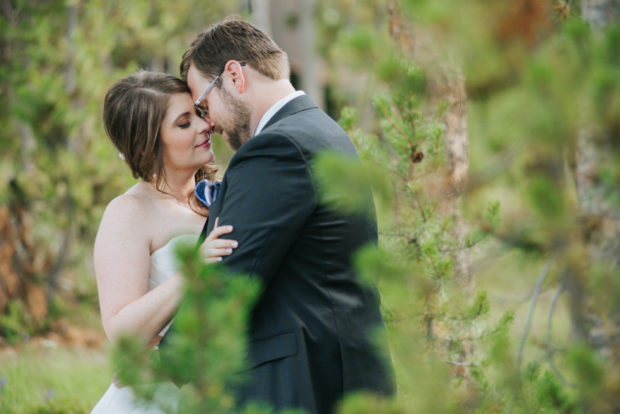 Winterpark mountain wedding