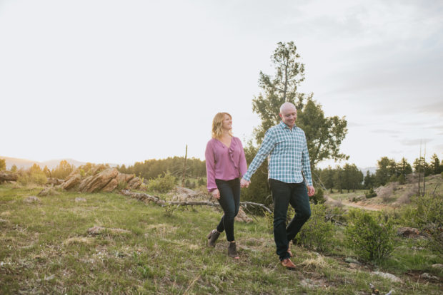 colorado mountain engagement