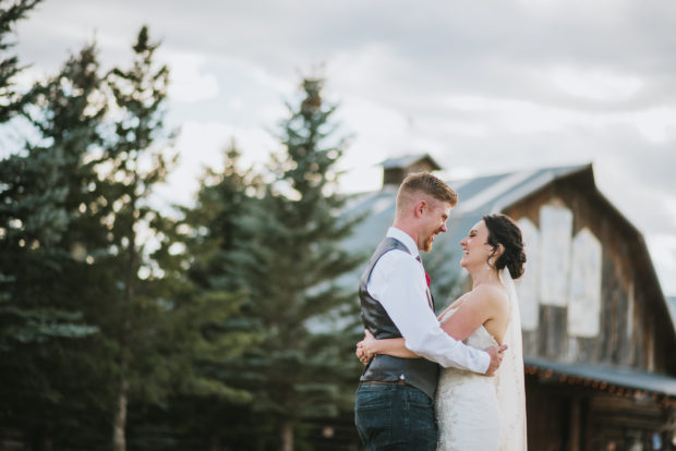 The Barn at Evergreen Memorial Park Wedding Photos