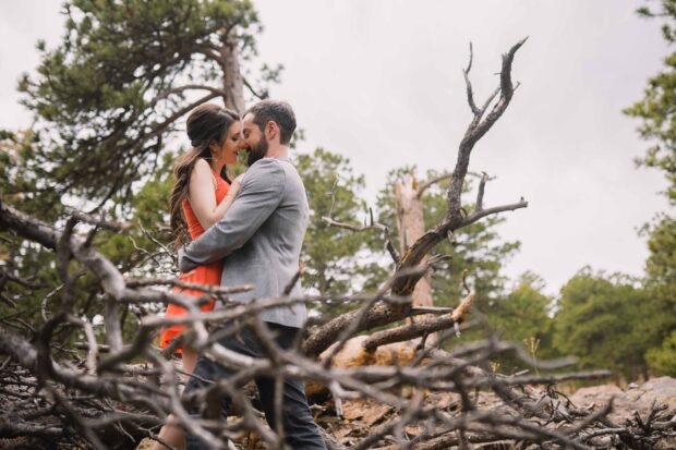 colorado mountain engagement