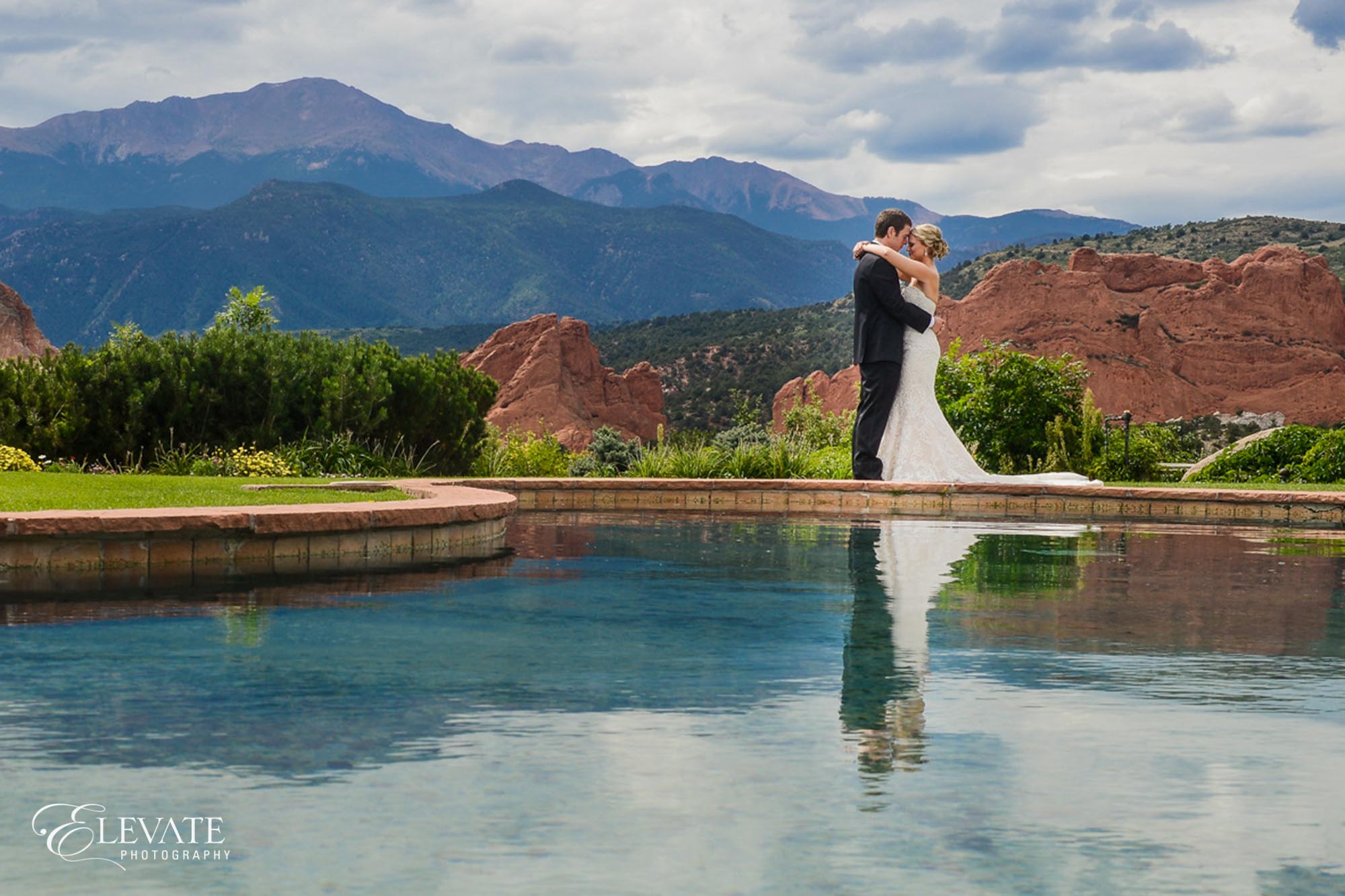 Wedding portrait Colorado springs wedding photos