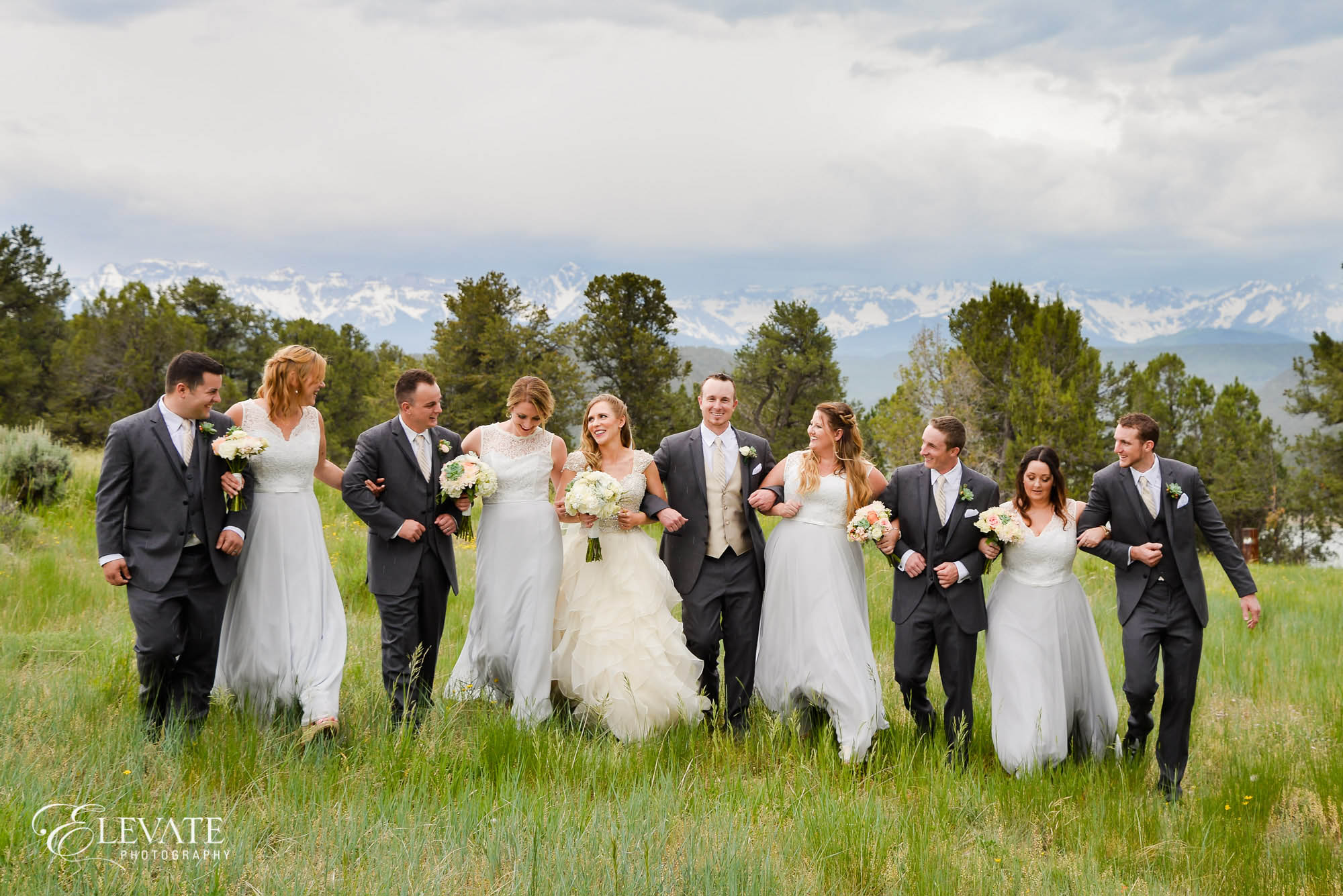 wedding party ridgeway state park