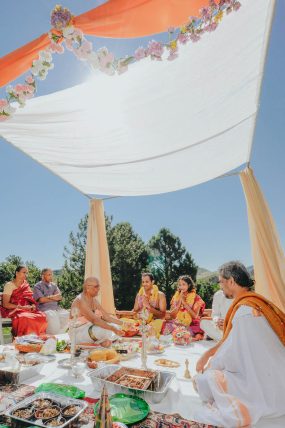 indian ceremony outside